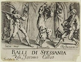 Frontispiece, from the series Balli di Sfessania
