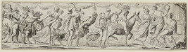 Bacchanal, Plate 7 from a series of twelve Bacchanales