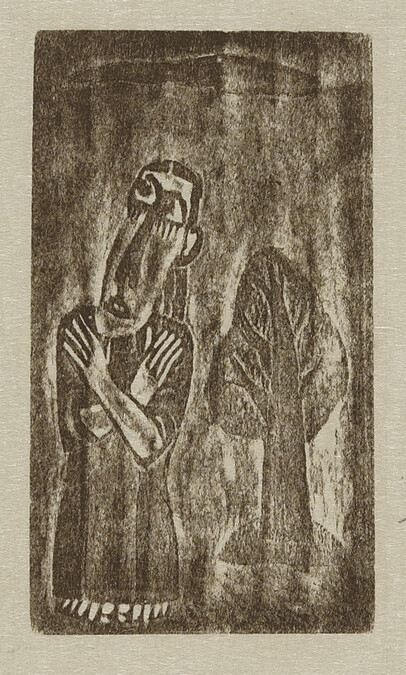Invocation, from the book Woodcuts and Linoleum Blocks