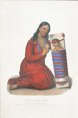 Chippeway Squaw & Child, from 