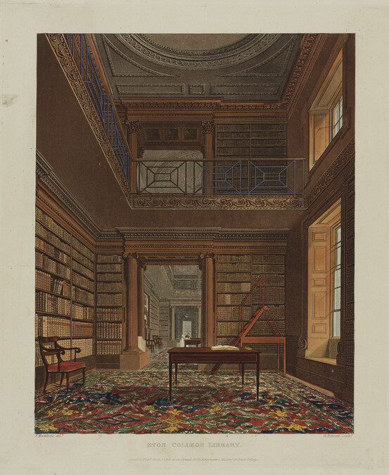 Eton College Library, from The History of Eton College