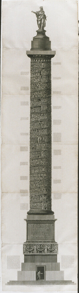 View of the Principal Elevation of the Antonine Column (Veduta del Prospetto Principale della Colonna...