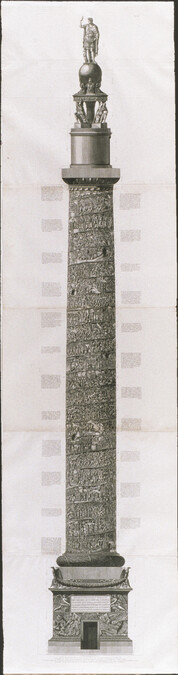 View of the Principal Elevation of the Column of Trajan (Veduta del prospetto principale della Colonna Trajana)