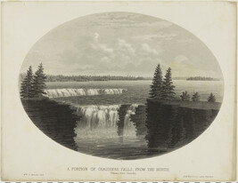 A Portion of Chaudière Falls from the North, from Hunter's Ottawa Scenery