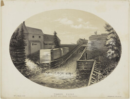 Timber Slide on Hull side, from Hunter's Ottawa Scenery