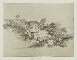 It Always Happens (Siempre Sucede), plate number 8; from the series The Disasters of War (Los Desastres...