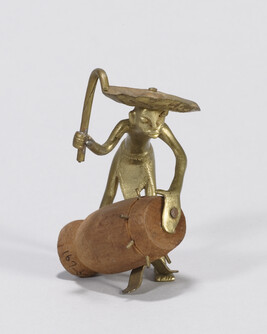 Brass Figurine (Male Drummer)