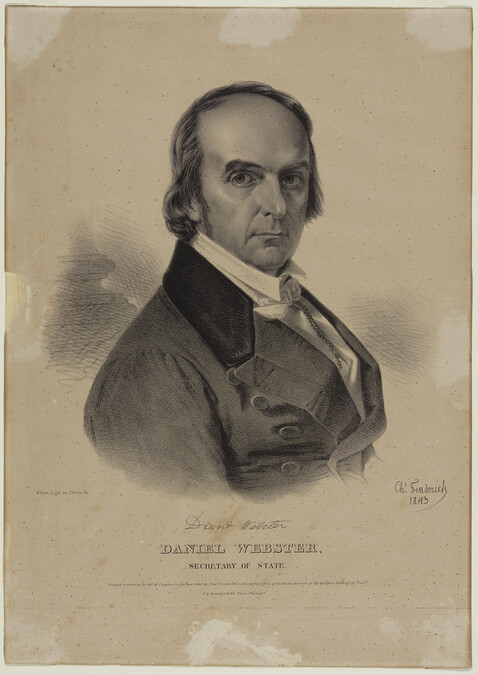 Daniel Webster, Secretary of State, (1782-1852), Class of 1801
