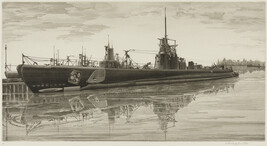 U.S.S. Haddo, Portrait of a Submarine, number 4, from The U.S Navy Combat Series