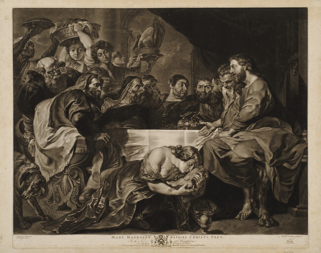 Mary Magdalen Washing Christ's Feet, from the series Houghton Gallery