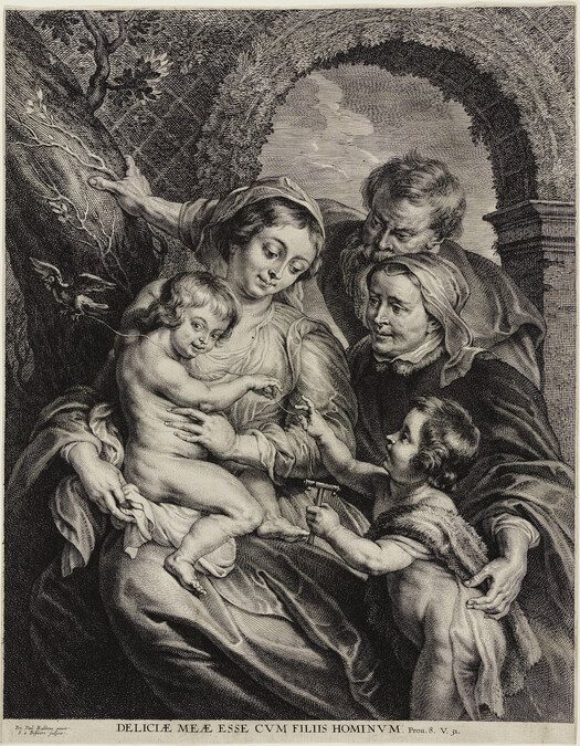 The Holy Family with Young Saint John the Baptist