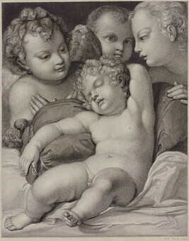 Infant Christ and Angels