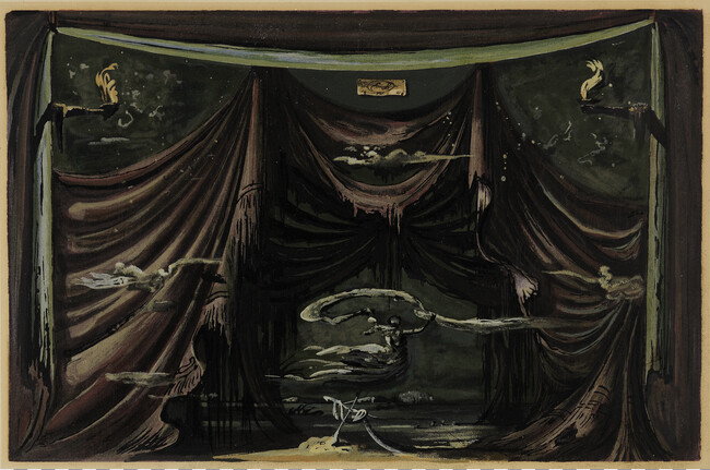 Design for Second Act Curtain of 