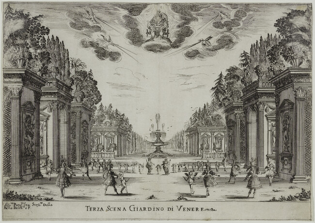 Le Nozze degli dei: Terza Scena Giardino di Venere (The Wedding of the Gods; Act II; Scene 3: The garden of Venus)