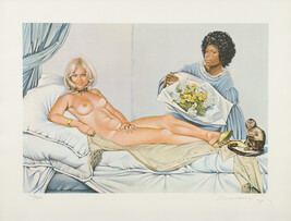 Manet's Olympia, from an untitled portfolio (