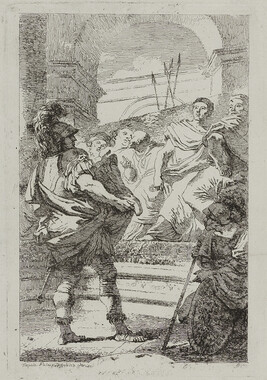 Fabius Maximus before the Senate at Carthage