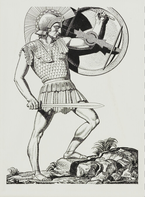 Illustrations from The Complete Works of William Shakespeare: Troilus, Pandarus speaks, 