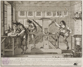 L'atelier de l'imprimeur en taille-douce (The Printers of Etched Plates ; The Intaglio Printers)