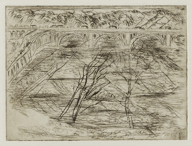 Untitled (Landscape with Bridge II)