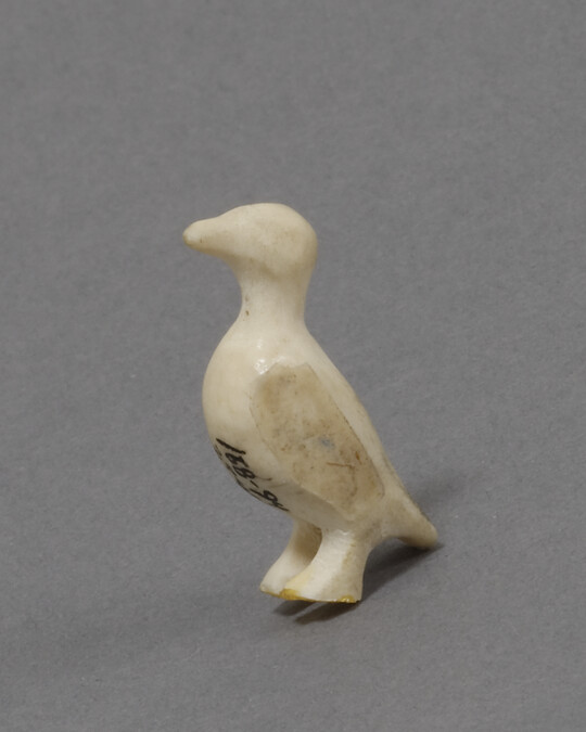 Carving of an Auk or Puffin