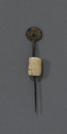 Woman's Sewing Awl with a Round Bone Guard