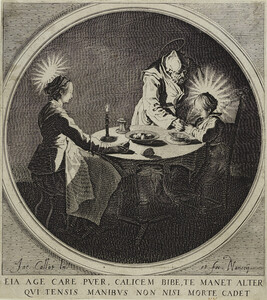 La Sainte Famille à Table (The Holy Family at the Table) ; Le Bénédicité (The Blessing) ; Le Saint...