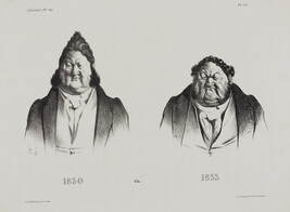 1830 et 1833 (1830 and 1833), plate 303 in La Caricature