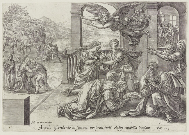 The Departure of the Angel, from The Story of Tobias