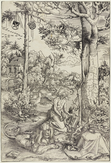 The Penitence of Saint Jerome ; Saint Jerome in the Wilderness