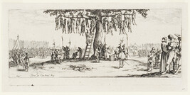 La Pendaison (The Hanging), Plate 11 from the series Les Grandes Misères et malheurs de la guerre (The...