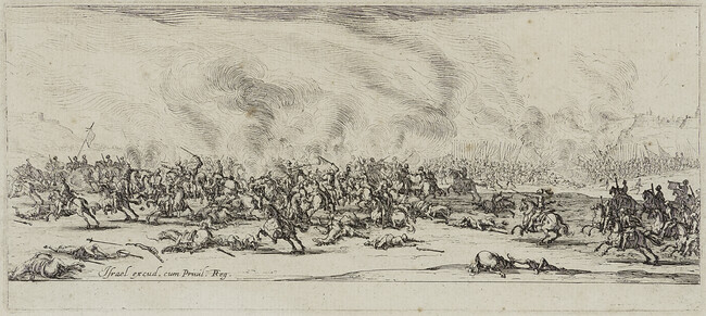 La Bataille (The Battle), Plate 3 from the series Les Grandes Misères et malheurs de la guerre (The Great Miseries and Misfortunes of War)
