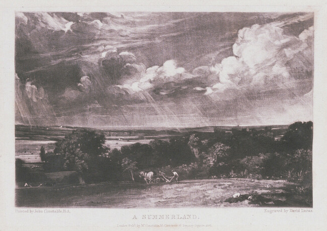 A Summerland; from English Landscape Scenery, portfolio No. 4