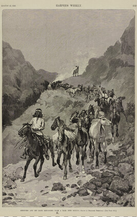 Geronimo and His Band Returning From a Raid in Mexico