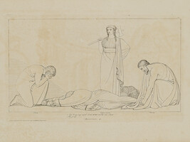 Scene from The Agamemnon, from The Tragedies of Aeschylus