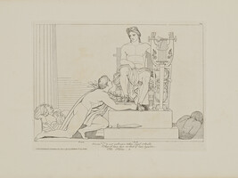 Scene from The Furies, from The Tragedies of Aeschylus