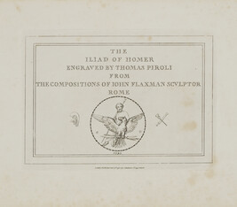 Title Page, from The Iliad of Homer