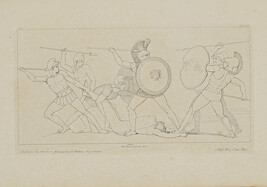 The Fight for the Body of Patroclus, from The Iliad of Homer