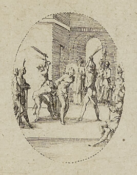 La Flagellation de Christ (The Flagellation of Christ), from the series Variæ tum Passionis Christi tum...