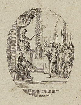 Le Christ devant Pilate (Christ Before Pilate), from the series Variæ tum Passionis Christi tum vitæ...