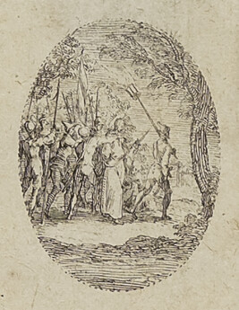 Jésus est livré aux Juifs (Christ is Delivered to the Jews), from the series Variæ tum Passionis Christi...