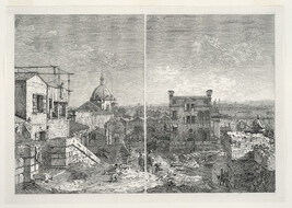 Imaginary View of Venice: The House with the Inscription and The House with the Peristyle