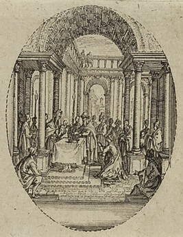 La Présentation au Temple (The Presentation in the Temple), from the series Variæ tum Passionis Christi...