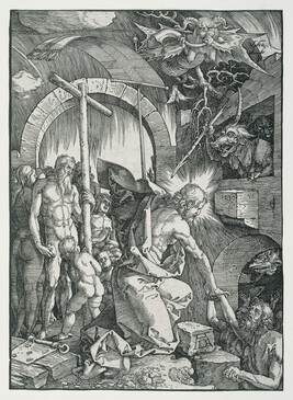 Christ in Limbo (The Harrowing of Hell), from The Large Passion