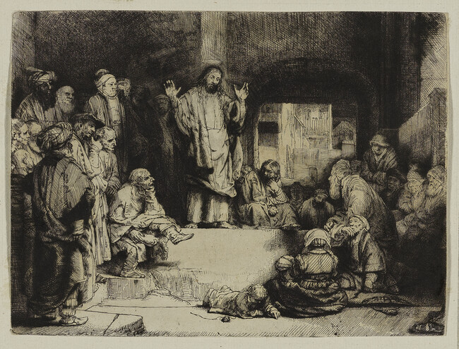 Christ Preaching (La Petite Tombe)