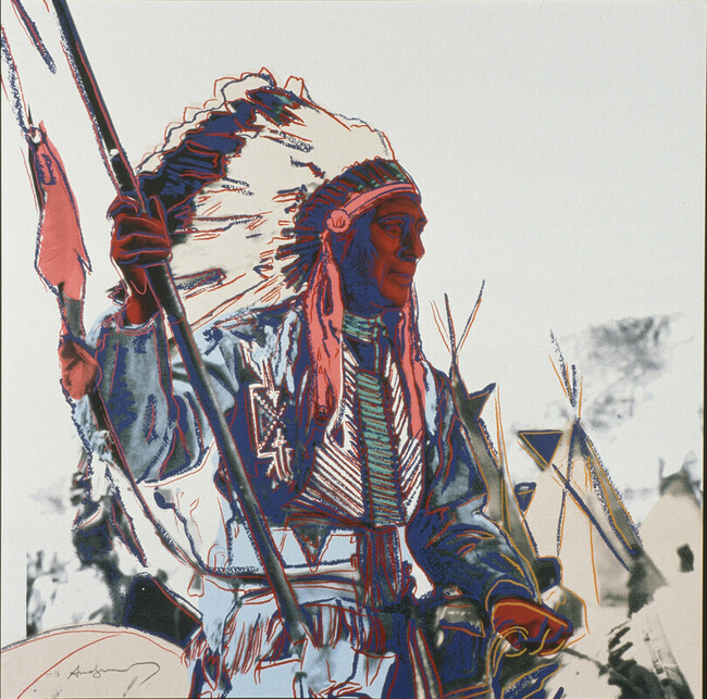 War Bonnet Indian, from the series Cowboys and Indians
