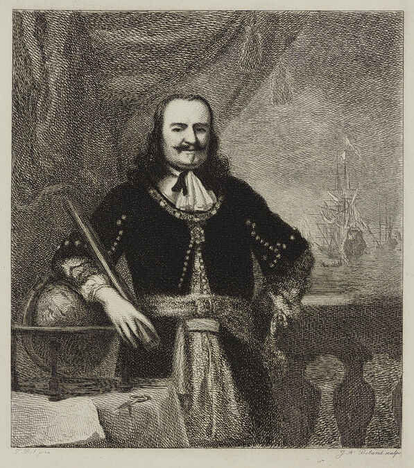Portrait of Admiral Michiel Adriaansz de Ruyter