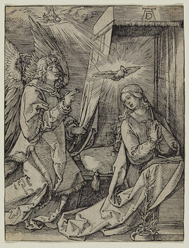 The Annunciation, from The Small Passion