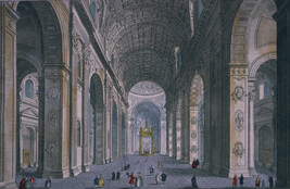 The Inside of St. Peter's Church in Rome