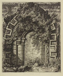 Doorway, Kirkstall Abbey, from the series Wanderings and Pencillings amongst Ruins of Olden Time