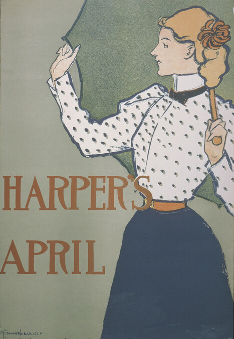 Harper's April (woman with Parasol)